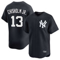 Choea NY.Yankees #13 Jazz Chisholm Jr Player Navy Limited Game Stitched Jerseys
