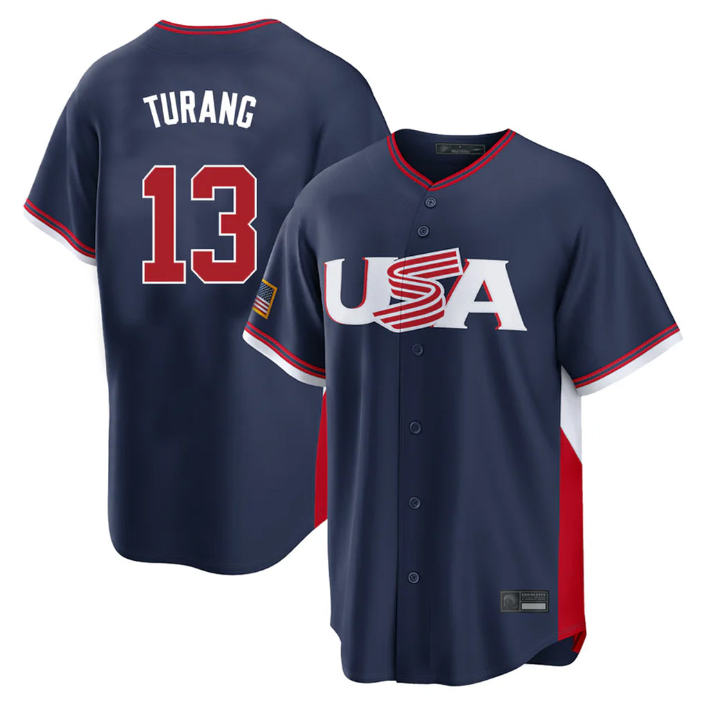 Choea NY.Yankees #13 Jazz Chisholm Jr Player Navy USA 2026 World Classic Limited Game Stitched Jerseys