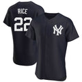 Choea NY.Yankees #22 Ben Rice Player Navy Limited Elite Home Stitched Jerseys