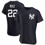 Choea NY.Yankees #22 Ben Rice Player Navy Limited Elite Home Stitched Jerseys