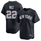 Choea NY.Yankees #22 Ben Rice Player Navy Limited Home Stitched Jerseys
