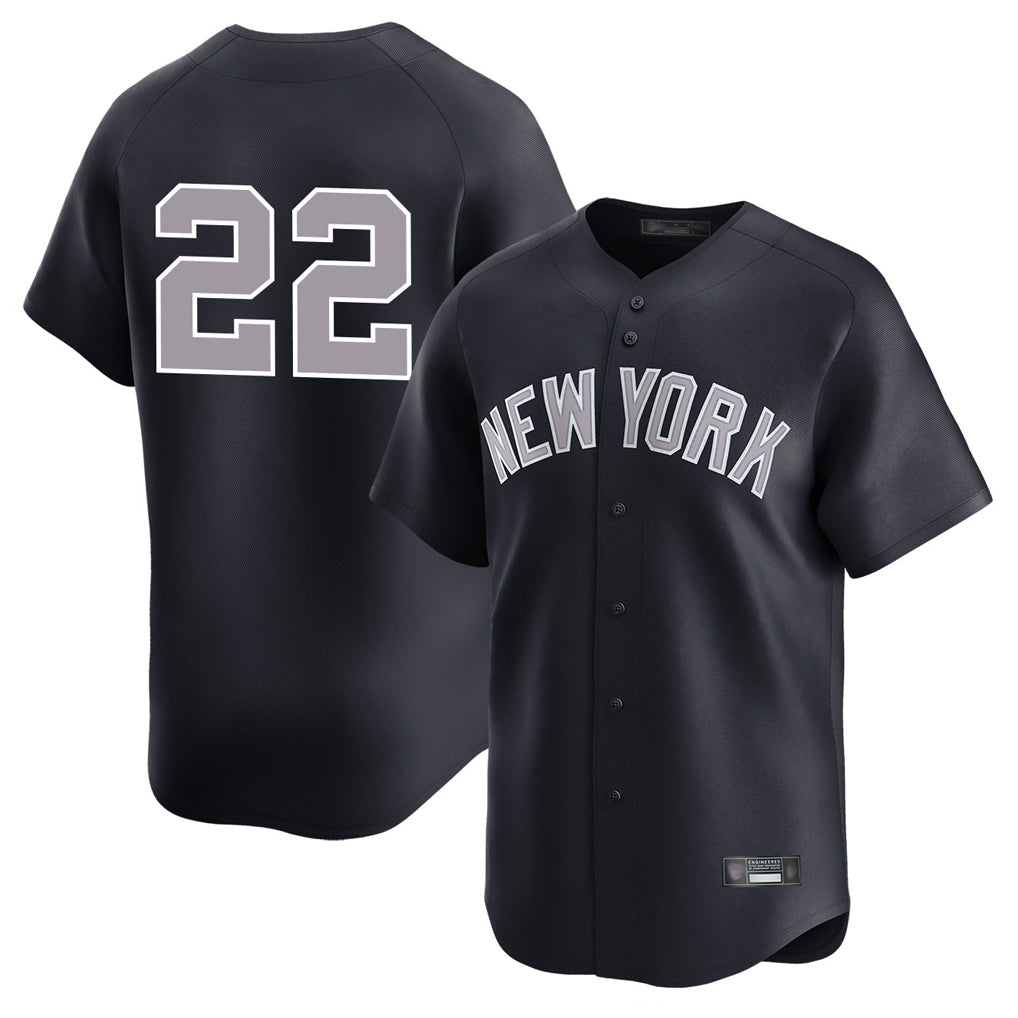 Choea NY.Yankees #22 Ben Rice Player Navy Limited Stitched Jerseys