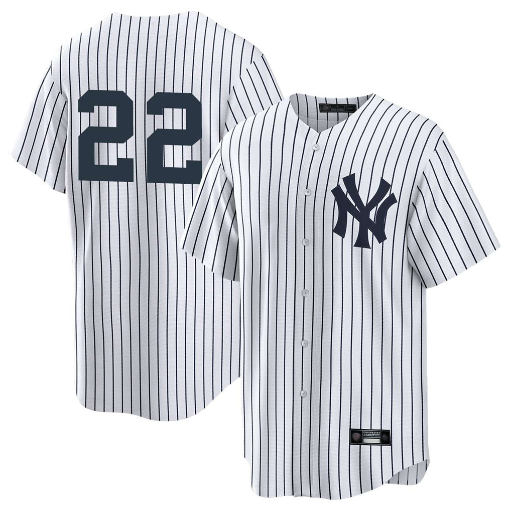 Choea NY.Yankees #22 Ben Rice Player White Game Stitched Jerseys