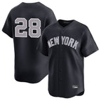 Choea NY.Yankees #28 Austin Wells Player Navy Limited Stitched Jerseys