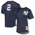 Choea NY.Yankees #2 Derek Jeter Player Navy Mitchell & Ness Limited Stitched Jerseys