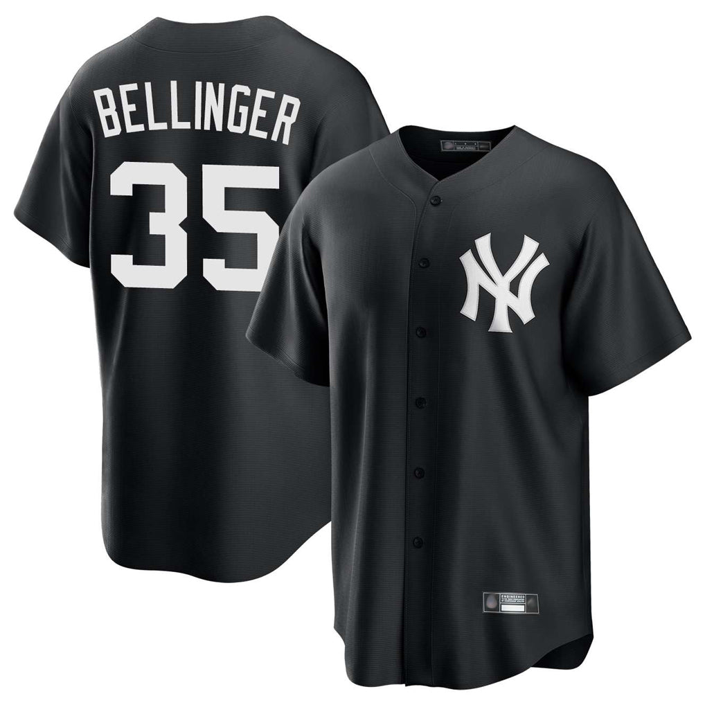 Choea NY.Yankees #35 Cody Bellinger Player Black Game Stitched Jerseys