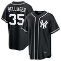 Choea NY.Yankees #35 Cody Bellinger Player Black Out Game Stitched Jerseys