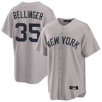 Choea NY.Yankees #35 Cody Bellinger Player Gray Game Home Stitched Jerseys