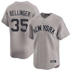 Choea NY.Yankees #35 Cody Bellinger Player Gray Limited Home Stitched Jerseys