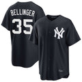 Choea NY.Yankees #35 Cody Bellinger Player Navy Game Stitched Jerseys