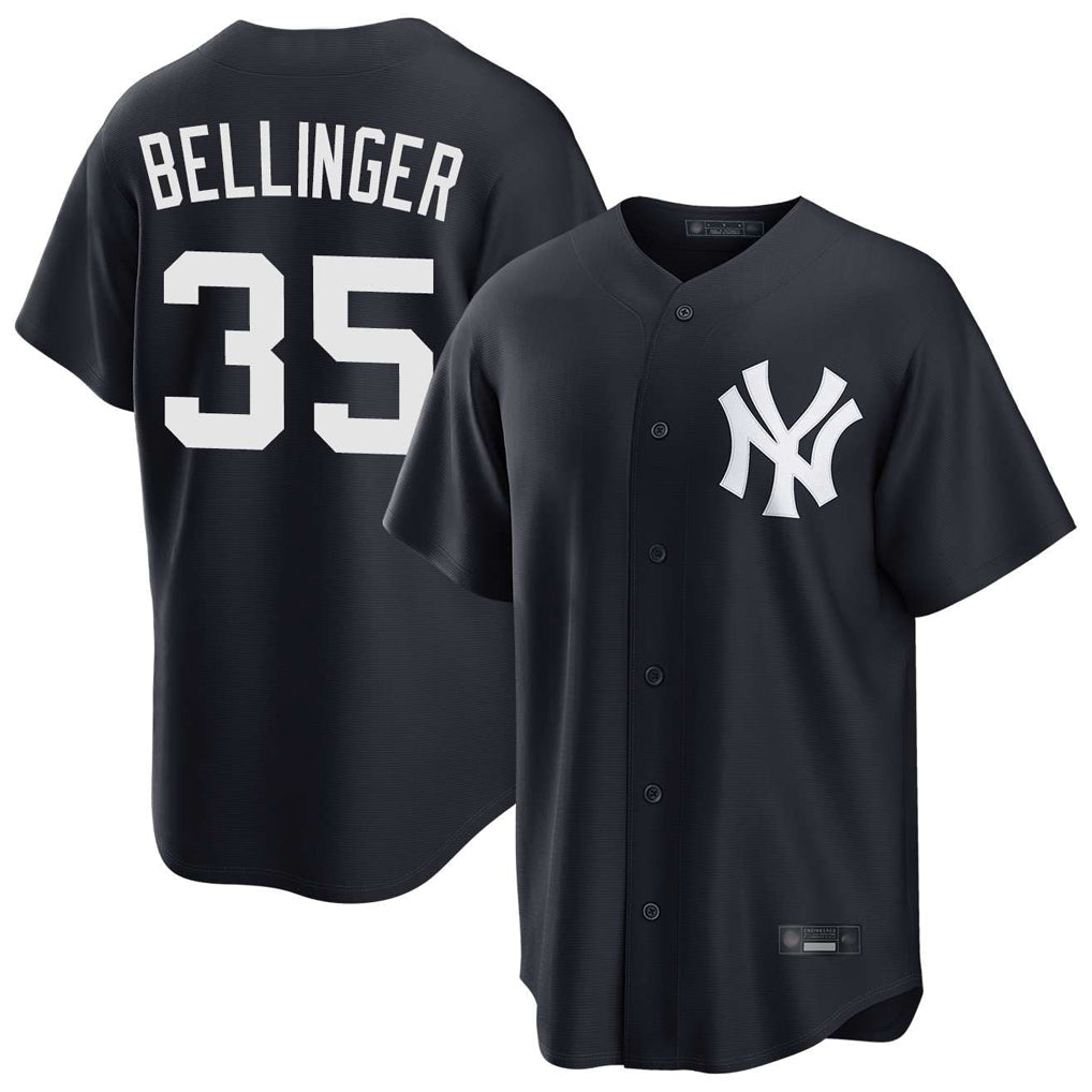 Choea NY.Yankees #35 Cody Bellinger Player Navy Game Stitched Jerseys
