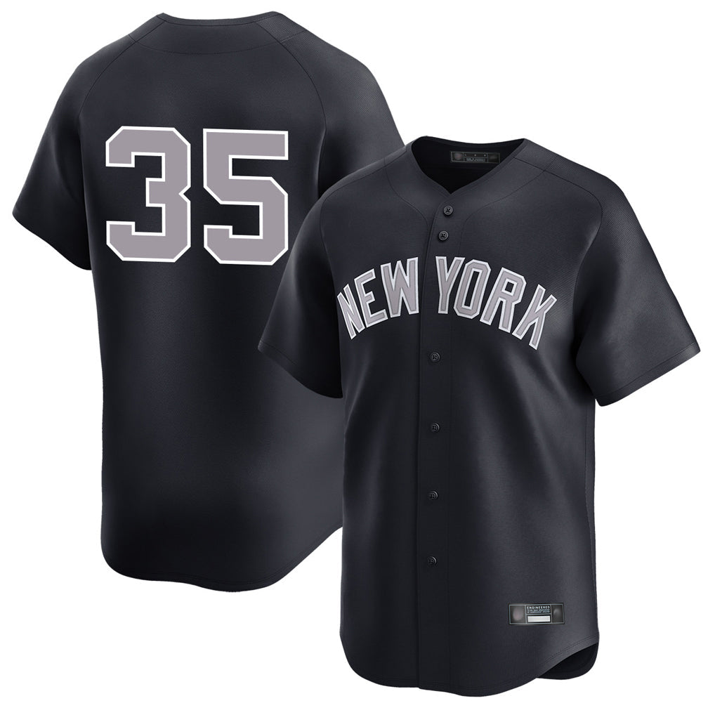 Choea NY.Yankees #35 Cody Bellinger Player Navy Limited Home Stitched Jerseys