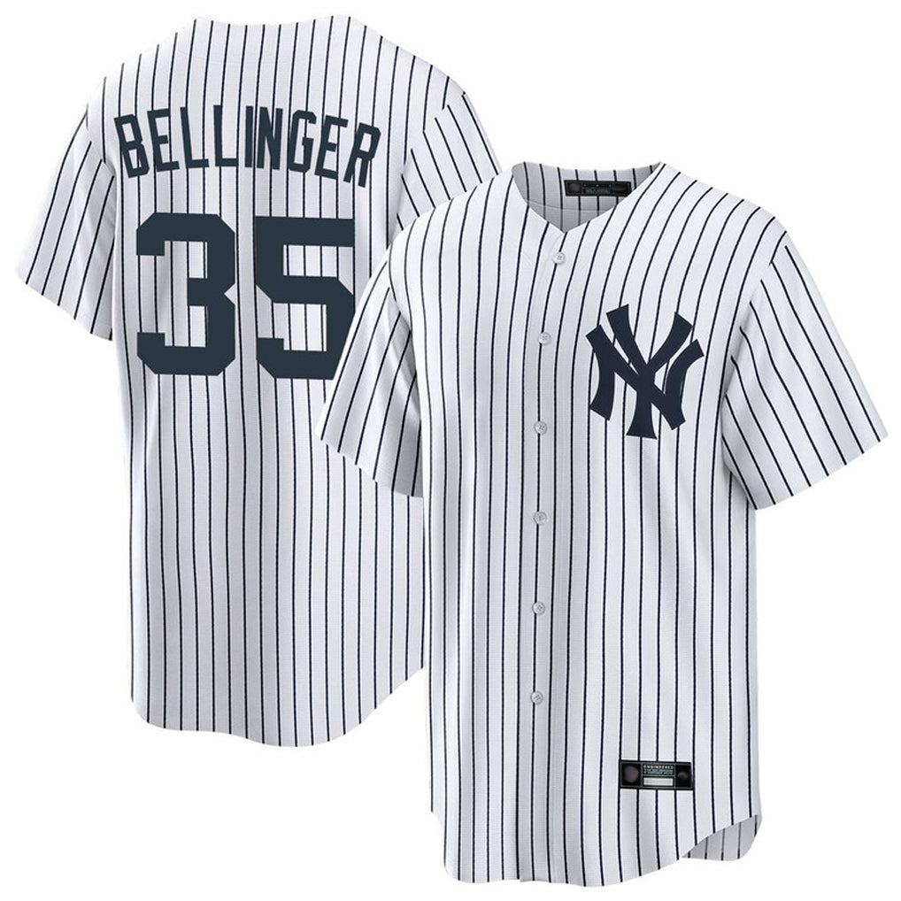 Choea NY.Yankees #35 Cody Bellinger Player White Game Home Stitched Jerseys