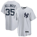Choea NY.Yankees #35 Cody Bellinger Player White Game Home Stitched Jerseys