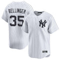 Choea NY.Yankees #35 Cody Bellinger Player White Limited Home Stitched Jerseys