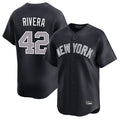 Choea NY.Yankees #42 Mariano Rivera Player Navy Limited Home Stitched Jerseys