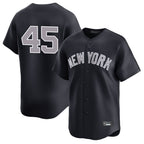 Choea NY.Yankees #45 Gerrit Cole Player Navy Limited Game Stitched Jerseys
