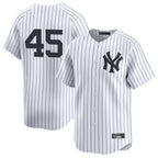 Choea NY.Yankees #45 Gerrit Cole Player White Limited Home Stitched Jerseys