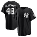Choea NY.Yankees #48 Paul Goldschmidt Player Black Game Stitched Jerseys