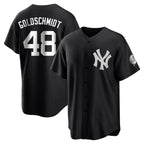 Choea NY.Yankees #48 Paul Goldschmidt Player Black Game Stitched Jerseys