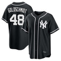 Choea NY.Yankees #48 Paul Goldschmidt Player Black Out Game Home Stitched Jerseys