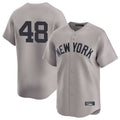 Choea NY.Yankees #48 Paul Goldschmidt Player Gray Limited Home Stitched Jerseys