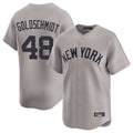 Choea NY.Yankees #48 Paul Goldschmidt Player Gray Limited Stitched Jerseys