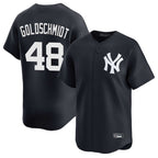 Choea NY.Yankees #48 Paul Goldschmidt Player Navy Limited Stitched Jerseys