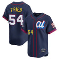 Choea NY.Yankees #54 Max Fried Player Navy All Star Limited Home Stitched Jerseys