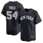 Choea NY.Yankees #54 Max Fried Player Navy Limited Home Stitched Jerseys