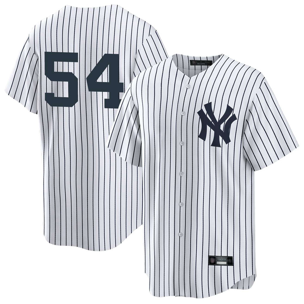 Choea NY.Yankees #54 Max Fried Player White Game Home Stitched Jerseys