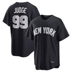 Choea NY.Yankees #99 Aaron Judge Player Navy Home Game Stitched Jerseys