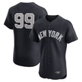 Choea NY.Yankees #99 Aaron Judge Player Navy  Home Limited Elite Game Stitched Jerseys