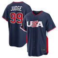 Choea NY.Yankees #99 Aaron Judge Player Navy USA 2026 World Classic Limited Game Stitched Jerseys