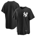 Choea NY.Yankees Blank Player Black Game Stitched Jerseys