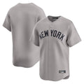 Choea NY.Yankees Blank Player Gray Limited Home Stitched Jerseys