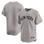 Choea NY.Yankees Blank Player Gray Limited Home Stitched Jerseys