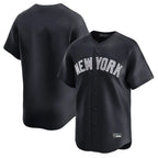 Choea NY.Yankees Blank Player Navy Limited Stitched Jerseys