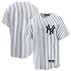 Choea NY.Yankees Blank Player White Game Stitched Jerseys