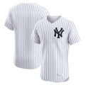 Choea NY.Yankees Blank Player White Limited Elite Home Stitched Jerseys