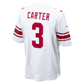 Choea NY.ork #3 Giants Abdul Carter  White Game Stitched Jerseys