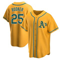 Choea Athletics #25 Brent Rooker Player Replica Gold Personalized Jerseys