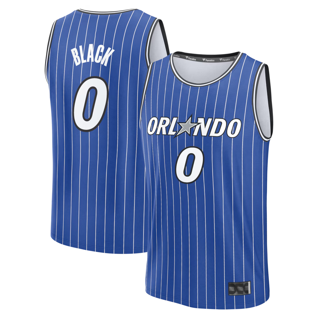 Choea O.Magic #0 Anthony Black Royal Fast Break Replica Jerseys - Icon Edition