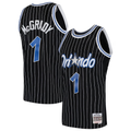 Choea O.Magic #1 Tracy McGrady Mitchell & Ness Black Hardwood Classics Swingman Jerseys