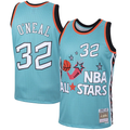 Choea O.Magic #32 Shaquille O'Neal Mitchell & Ness Teal Eastern Conference 1996 All-Star Hardwood Classics Swingman Jerseys