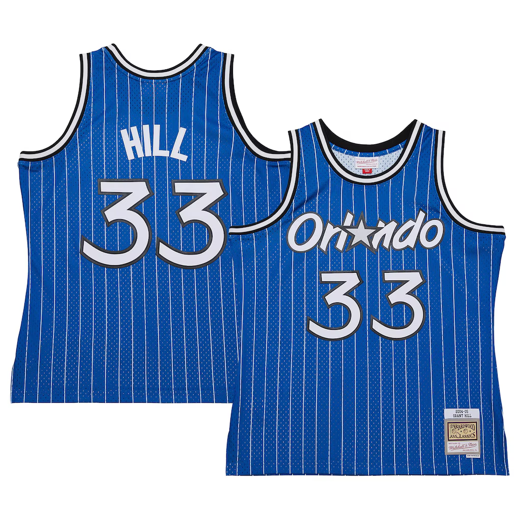 Choea O.Magic #33 Grant Hill Mitchell & Ness Blue 2004-05 Hardwood Classics Swingman Jerseys