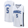 Choea O.Magic #5 Paolo Banchero  White Fast Break Replica Player Jerseys - Association Edition