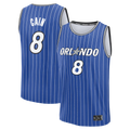 Choea O.Magic #8 Jamal Cain Blue Fast Break Jerseys - Icon Edition
