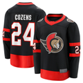 Choea O.Senators #24 Dylan Cozens Black Home Breakaway Jerseys