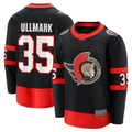 Choea O.Senators #35 Linus Ullmark Black Home Premier Breakaway Player Jerseys